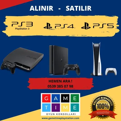 GameTime Oyun Konsolları Mersin PlayStation Kirlama Oyun Salonu Teknik Servis Oyun Yükleme